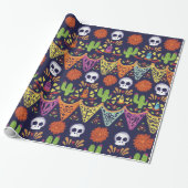Papier Cadeau Jour Des Morts  (Déroulé)
