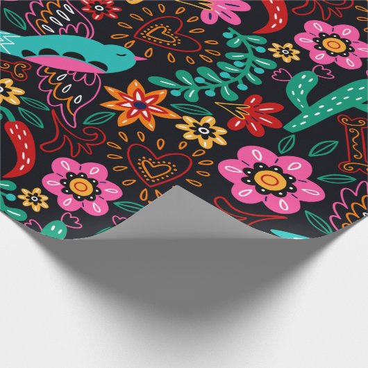 Papier Cadeau Jour des morts (Coin)