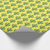 Papier Cadeau Jour des morts heureux Cactus Patterned (Coin)