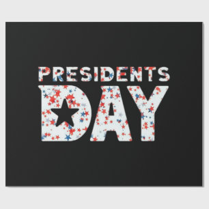 Papier Cadeau Jour des Présidents Essentiel