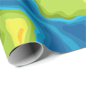 Papier Cadeau Jour des terres (Coin rond)