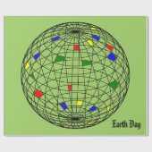 Papier Cadeau Jour des terres (Plat)