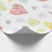 Papier Cadeau Jour des Valentines (Coin)