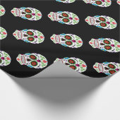 PAPIER CADEAU JOUR DU CRÂNE MORT DE SUCRE (Coin)