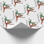 Papier Cadeau Jour du fou d'avril (Coin)