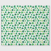 Papier Cadeau Jour irlandais de St Patricks du papier (Plat)