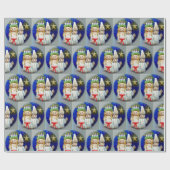 Papier Cadeau Jour Starboy du St Lucia 2013 JL Biel (Plat)