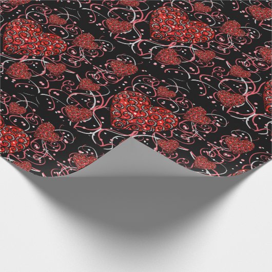 PAPIER CADEAU JOUR VALENTINES (Coin)