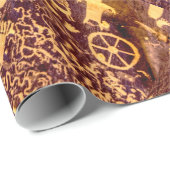 Papier Cadeau Journal Rock American Indian Utah (Coin rond)