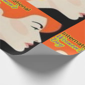 Papier Cadeau Journée internationale de la femme. (Coin)