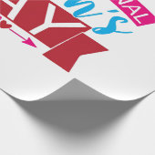 Papier Cadeau Journée internationale de la femme (Coin)