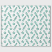 Papier Cadeau Jours fériés Snowflakes Snowflakes White Tiffany (Plat)