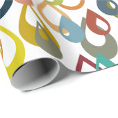 Papier Cadeau Jours pluvieux (Coin rond)