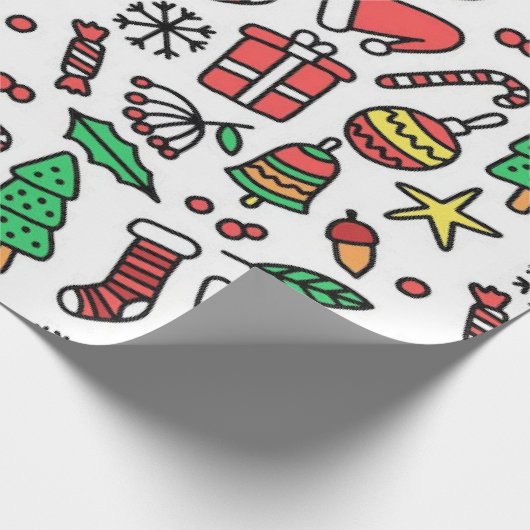 Papier Cadeau Joy 30"x45" Papier d'enrobage (Coin)