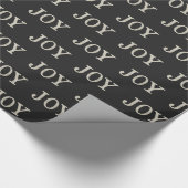 Papier Cadeau JOY (argent) (Coin)