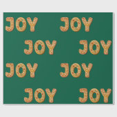 Papier Cadeau Joy cookies (Plat)