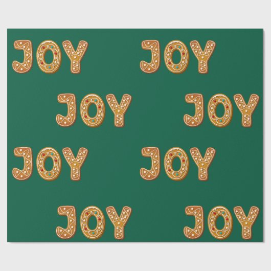 Papier Cadeau Joy cookies (Plat)