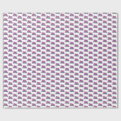 Papier Cadeau Joyeuse conception de typographie d'anniversaire e (Plat)