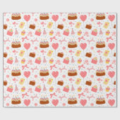 Papier Cadeau Joyeuse fête d'anniversaire 3 ans (Plat)