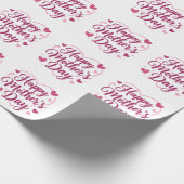 Papier Cadeau Joyeuse Fête des Mères (Coin)