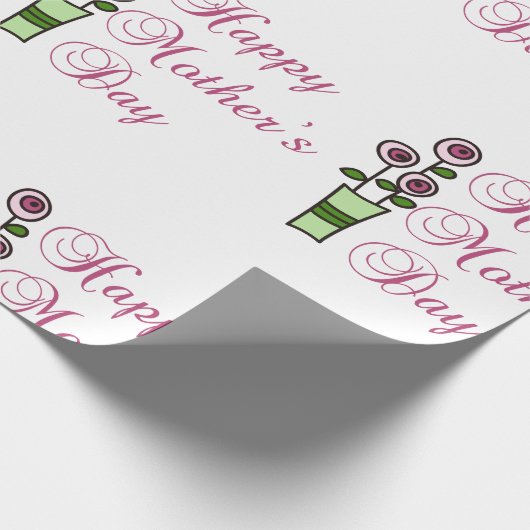 Papier Cadeau Joyeuse fête des mères (Coin)