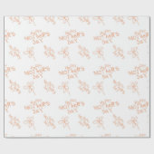 Papier Cadeau Joyeuse Fête des Mères (Plat)