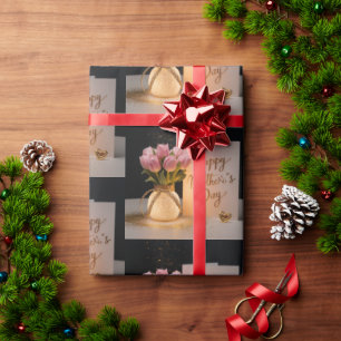 Papier Cadeau Joyeuse fête des Mères