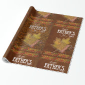 Papier Cadeau Joyeuse Fête des Pères Options 1-1A (Déroulé)