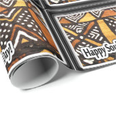 Papier Cadeau Joyeuse Journée de l'Âme (Coin rond)