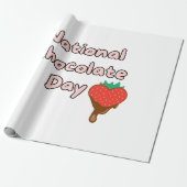 Papier Cadeau Joyeuse journée nationale du chocolat (Déroulé)
