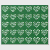 Papier Cadeau Joyeuse Saint-Patrick  (Plat)
