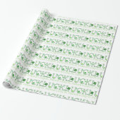 Papier Cadeau Joyeuse Saint-Patrick Chance (Déroulé)
