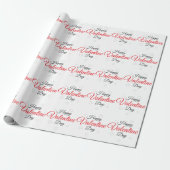Papier Cadeau Joyeuse Saint-Valentin (Déroulé)