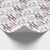 Papier Cadeau Joyeuse Saint Valentin (Coin)