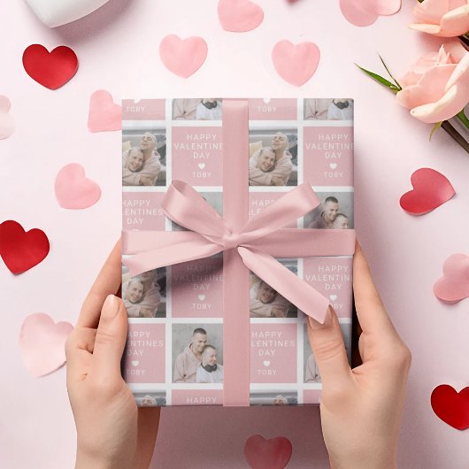 Papier Cadeau Joyeuse Saint-Valentin | 2 vacances photo