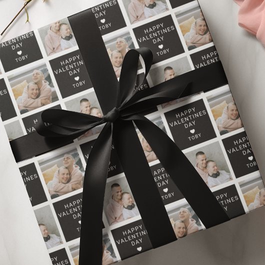 Papier Cadeau Joyeuse Saint-Valentin | 2 vacances photo