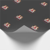 Papier Cadeau Joyeuse Saint-Valentin Couple Beagle (Coin)
