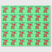 Papier Cadeau Joyeuses fêtes (Plat)