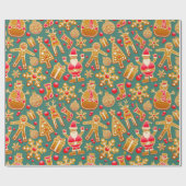 Papier Cadeau Joyeuses fêtes (Plat)