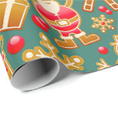 Papier Cadeau Joyeuses fêtes (Coin rond)