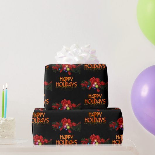 Papier Cadeau Joyeuses fêtes (Cadeaux de fête)