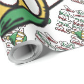 Papier Cadeau Joyeuses fêtes - (Coin rond)