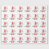 Papier Cadeau Joyeuses fêtes Ho Ho Joyeux Noël (Plat)