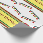 Papier Cadeau Joyeuses fêtes - Nouvel An, Noël (Coin)