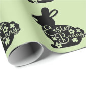 Papier Cadeau Joyeuses Pâques (Coin rond)