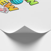 Papier Cadeau Joyeuses Pâques Cousin Crew Lapin Famille T-Shirt  (Coin)