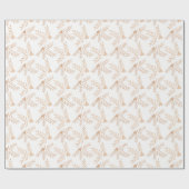 Papier Cadeau Joyeuses vacances (Plat)