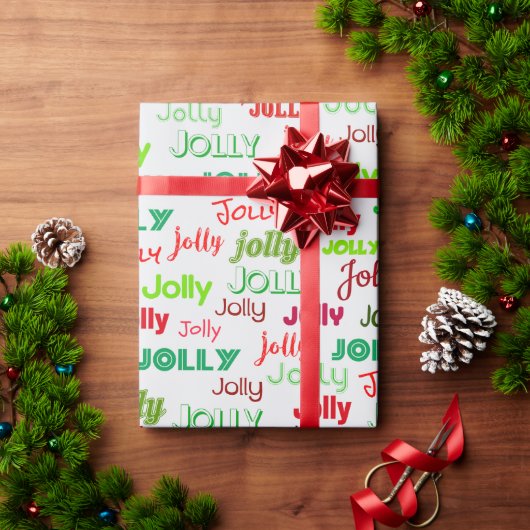 Papier Cadeau Joyeux ! (Cadeau de vacances)