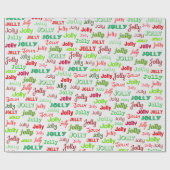 Papier Cadeau Joyeux ! (Plat)