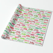 Papier Cadeau Joyeux ! (Déroulé)